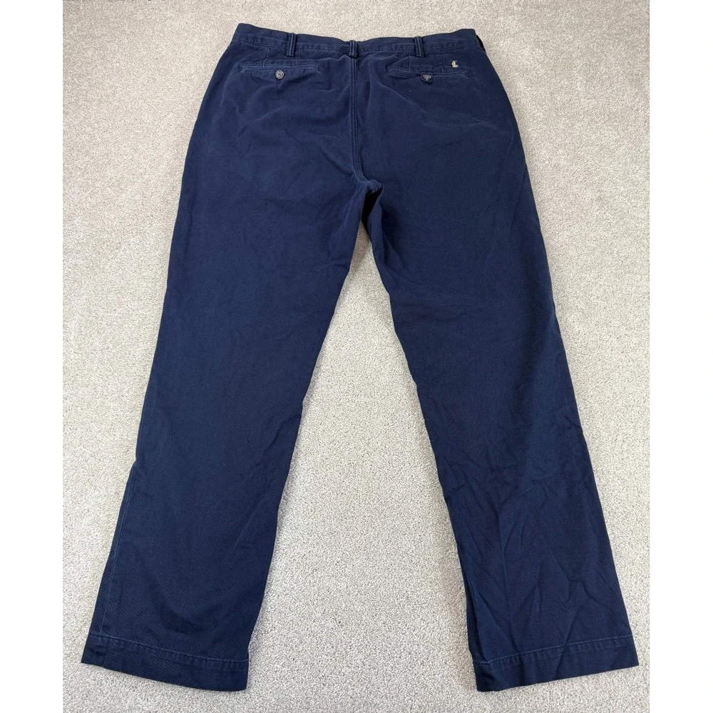 Polo Ralph Lauren Classic Fit Mens 36x32 (Fits 36x30.5) Pants Blue Chino Preppy